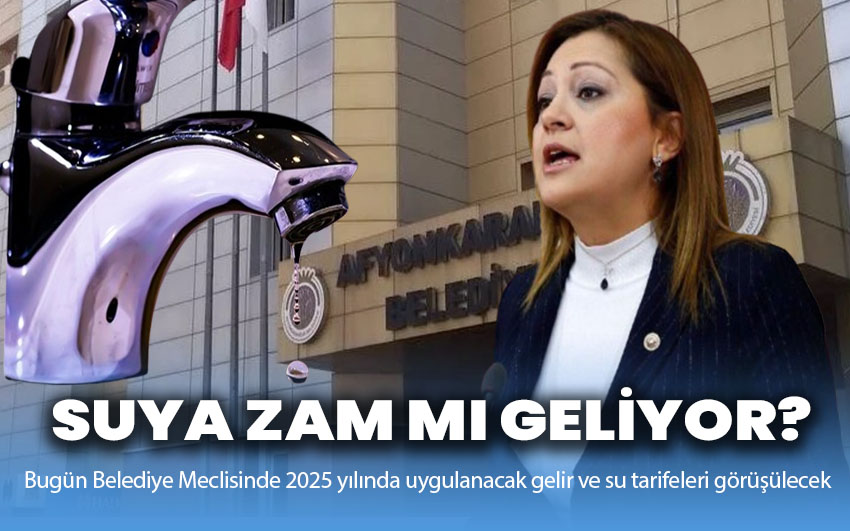 Suya zam mı geliyor?