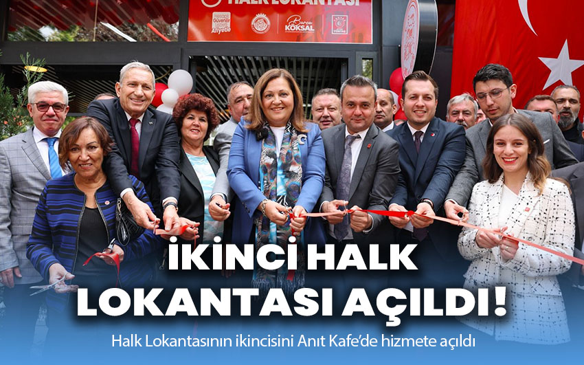 İkinci Halk Lokantası açıldı!