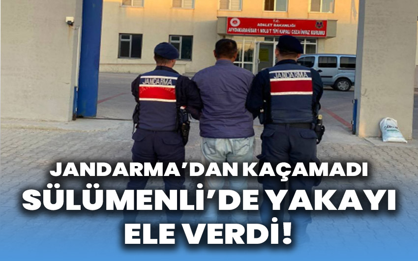 Aranan şahıs Sülümenli’de yakayı ele verdi!