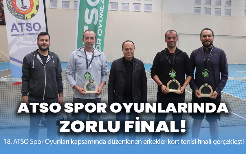 ATSO Spor Oyunlarında zorlu final!