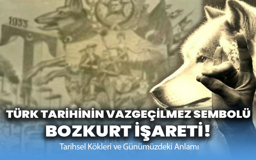 Türk Tarihinin Vazgeçilmez Sembolü: Bozkurt İşareti!