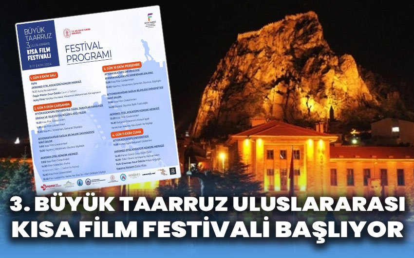 3. Büyük Taarruz Uluslararası Kısa Film Festivali başlıyor!