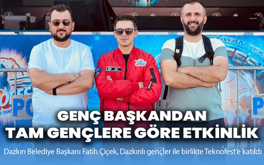 Genç Başkandan tam gençlere göre etkinlik!