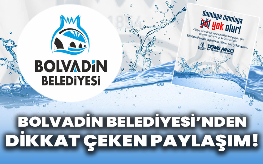 Bolvadin Belediyesi’nden dikkat çeken paylaşım!