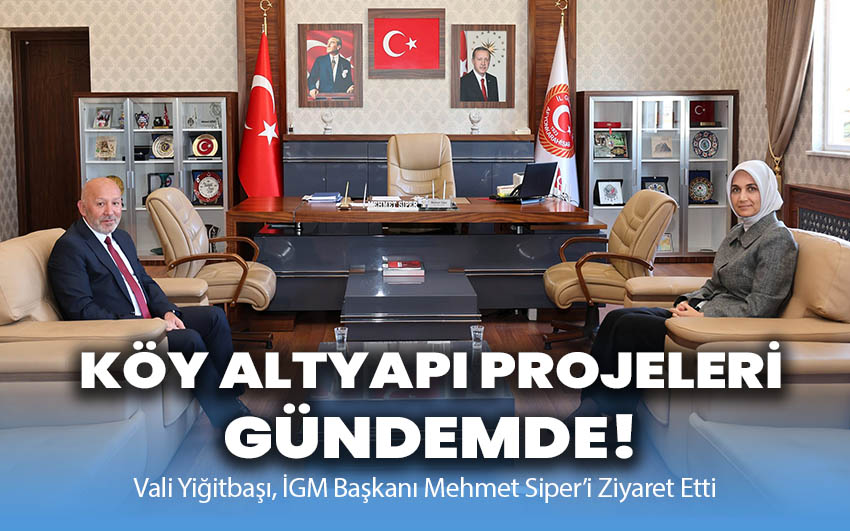 Köy altyapı projeleri gündemde!