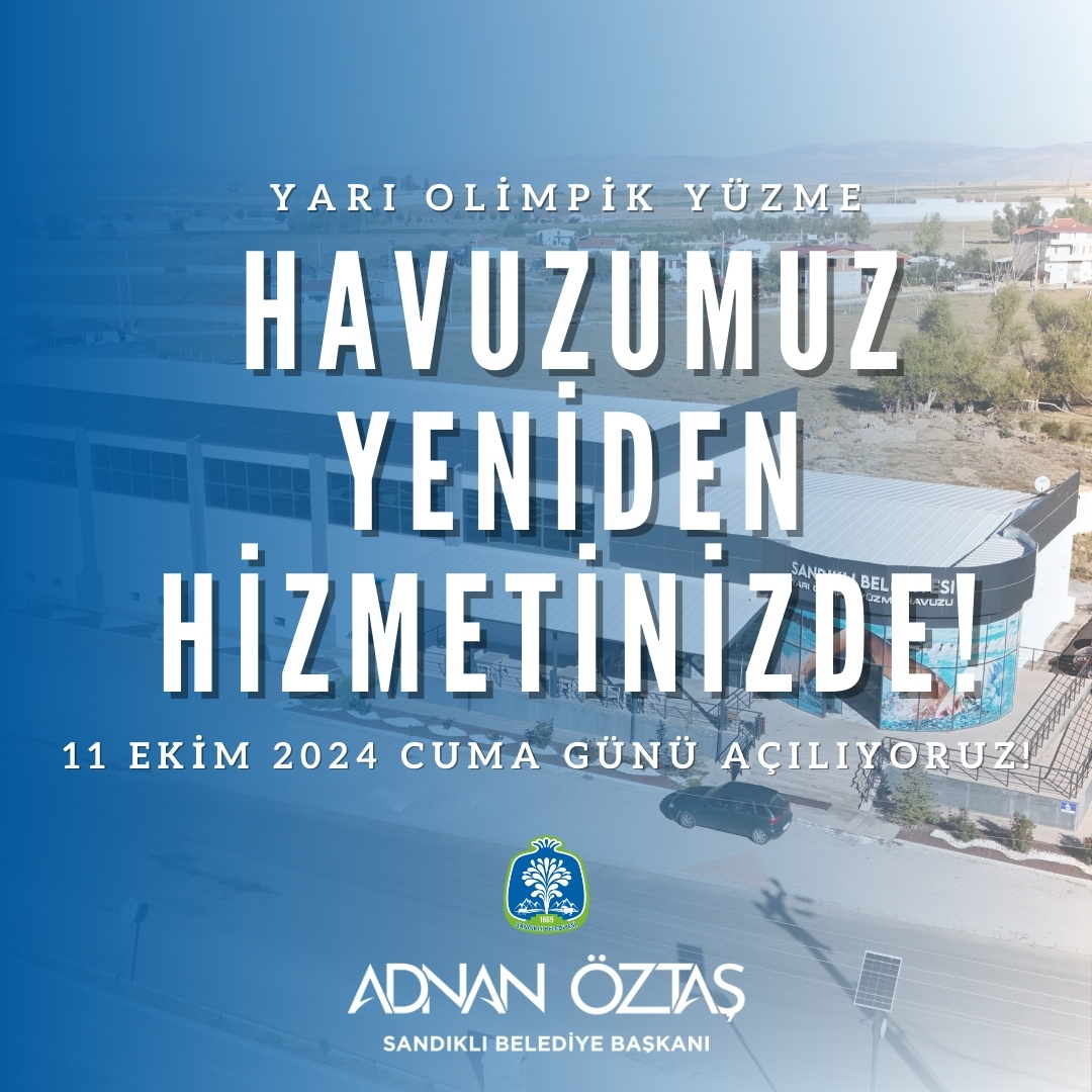 Yarı Olimpik Yüzme Havuzu Yeniden Hizmete açıldı