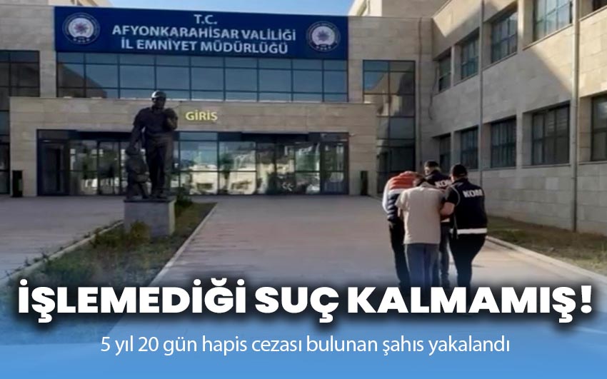 İşlemediği suç kalmamış!