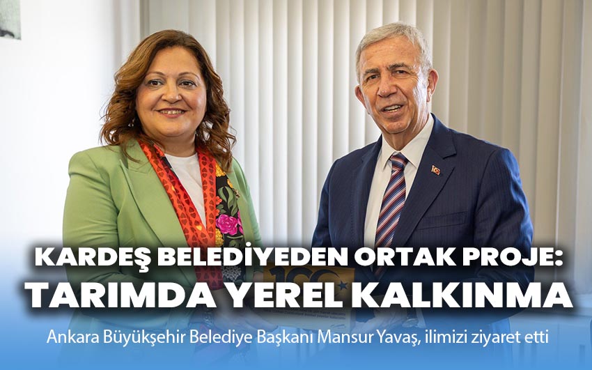 Kardeş Belediyelerden Ortak Proje: Tarımda Yerel Kalkınma