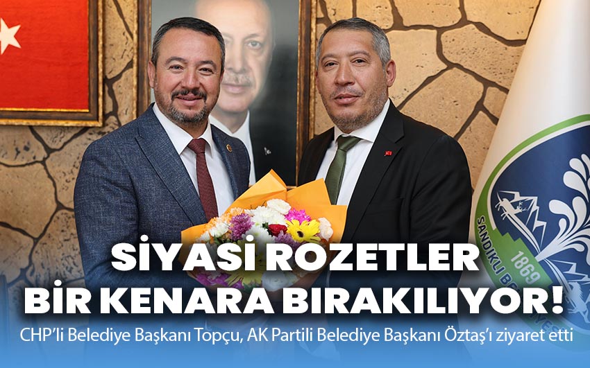 Siyasi rozetler bir kenara bırakılıyor