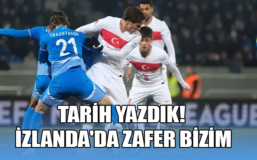 Tarih yazdık! İzlanda'da zafer bizim