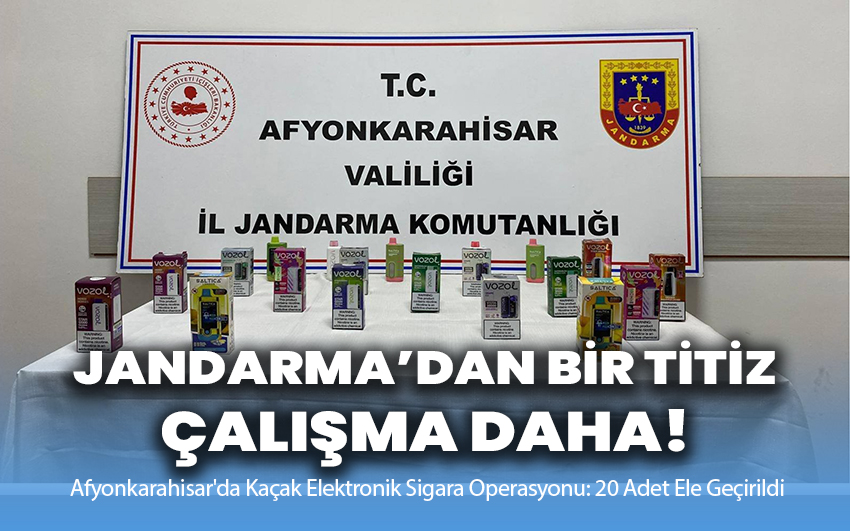 Jandarma’dan bir titiz çalışma daha!