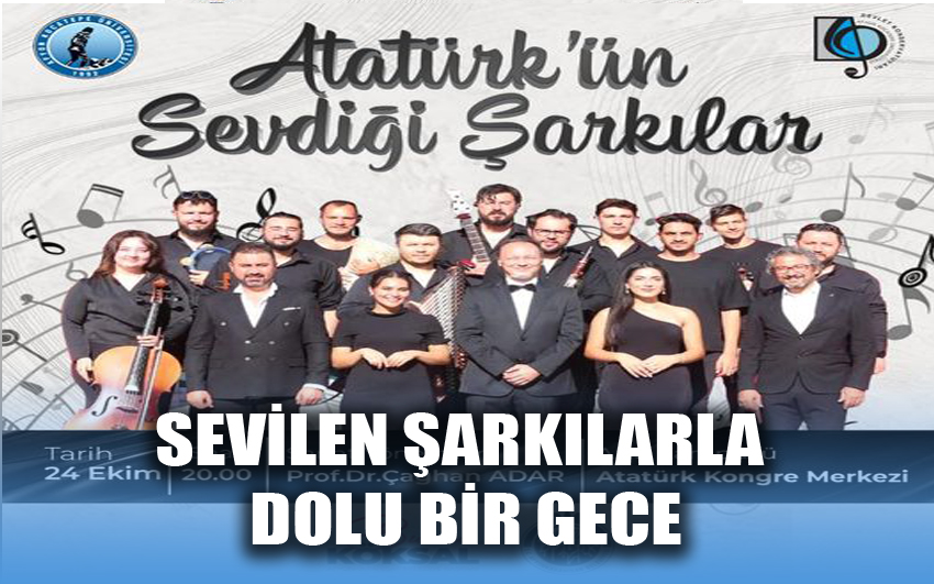 Sevilen Şarkılarla Dolu Bir Gece