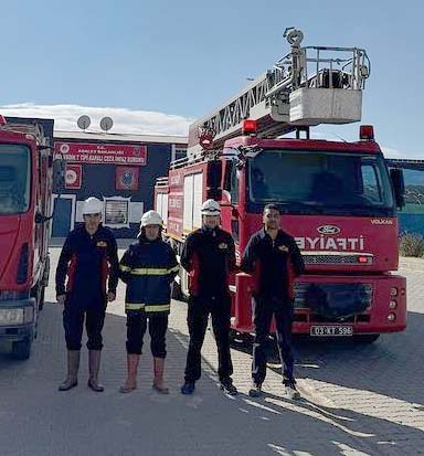 Bolvadin Kapalı Ceza İnfaz Kurumunda Yangın Tatbikatı 