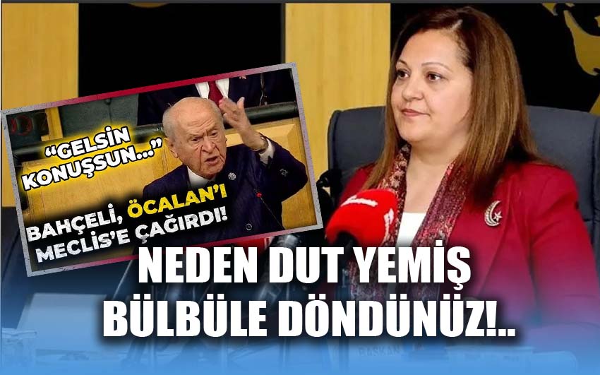 Burcu Köksal: Neden dut yemiş bülbüle döndünüz!..