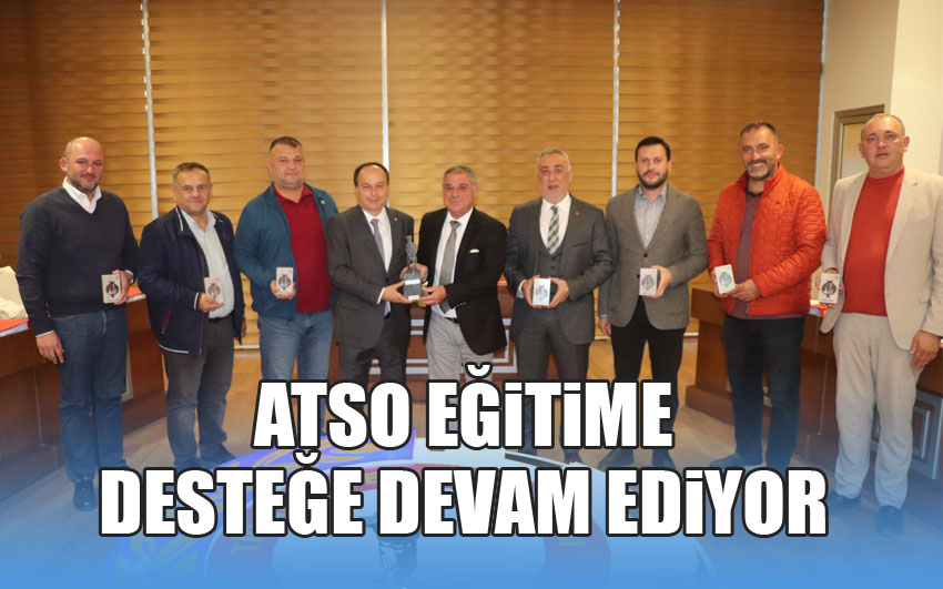 ATSO eğitime desteğe devam ediyor