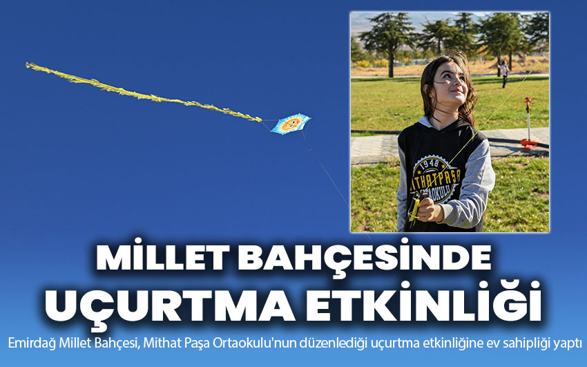 Millet Bahçesi'nde Uçurtma Etkinliği