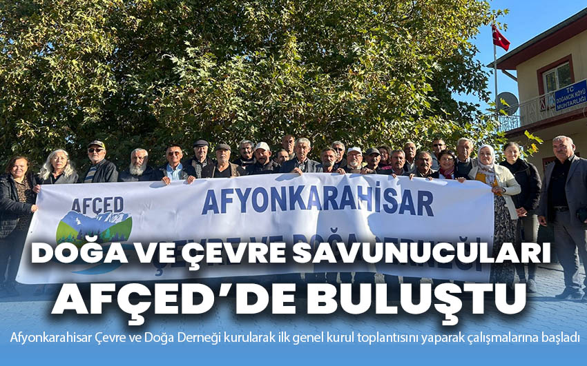 Doğa ve çevre savunucuları AFÇED’de buluştu