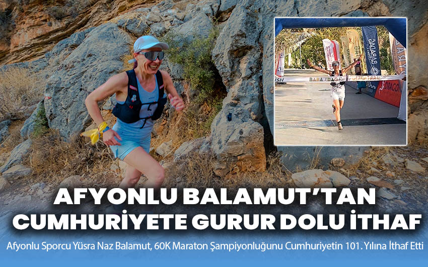 Afyonlu Balamut’tan Cumhuriyete Gurur Dolu İthaf