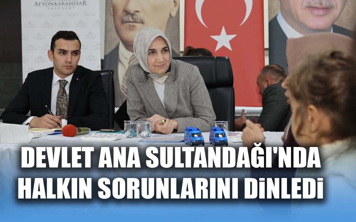 Vali Yiğitbaşı, Sultandağı'nda Halkın Sorunlarını Dinledi