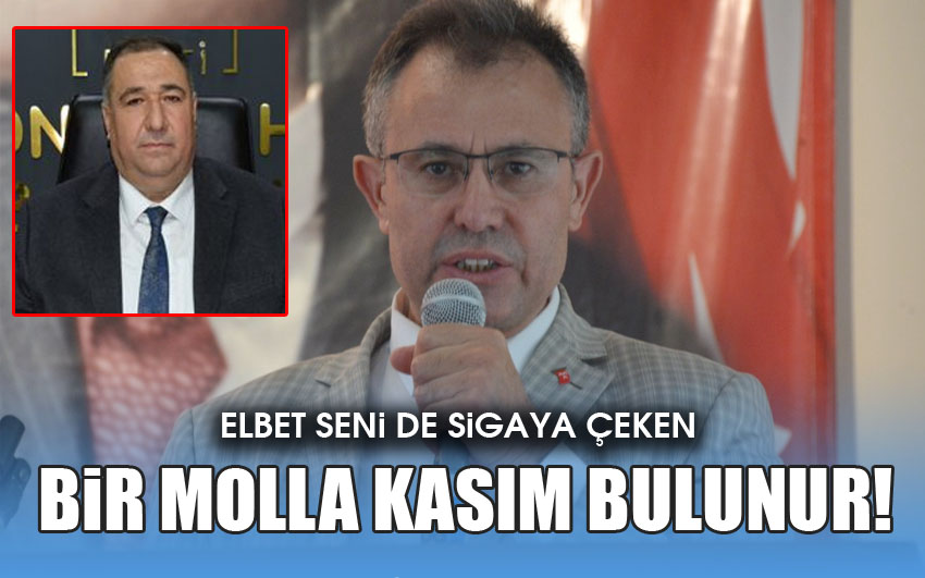 Elbet Seni de sigaya çeken bir Molla Kasım bulunur!