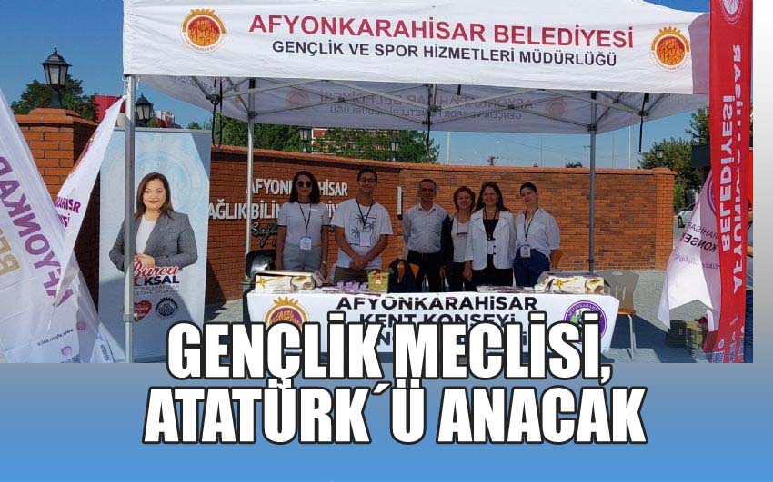 Gençlik meclisi, 10 Kasım´da Atatürk´ü anacak	