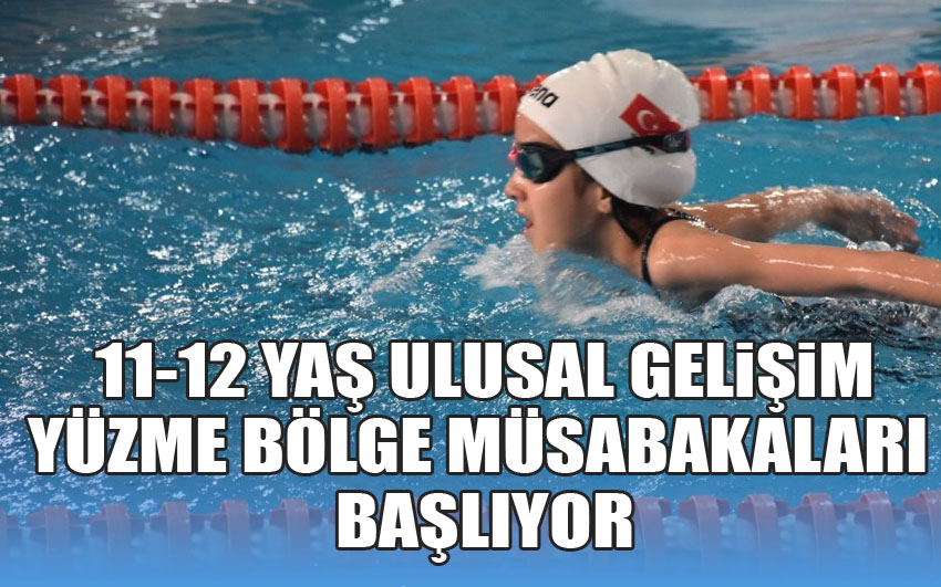 Afyon’da 11-12 Yaş Ulusal Gelişim Yüzme Bölge Müsabakaları Başlıyor