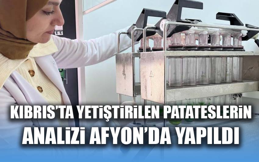 Kıbrıs’ta Yetiştirilen Patateslerin Analizi AFSÜ’de Yapıldı