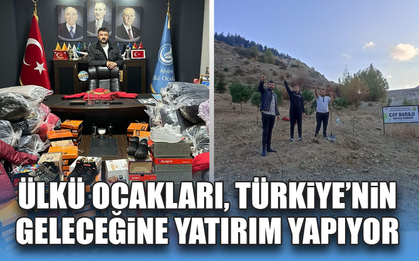 Ülkü Ocakları, Türkiye’nin geleceğine yatırım yapıyor