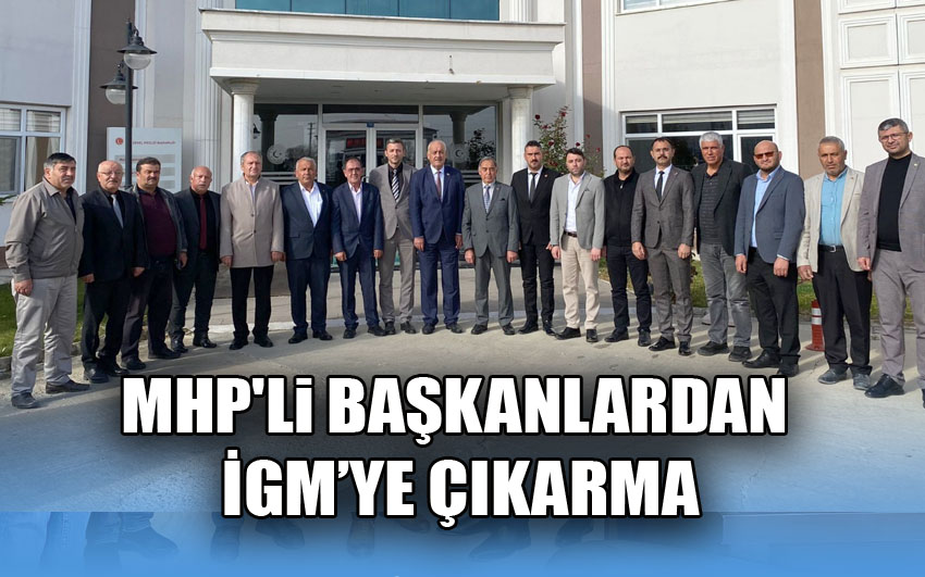 Sinanpaşa MHP'li Başkanlardan İGM’ye çıkarma