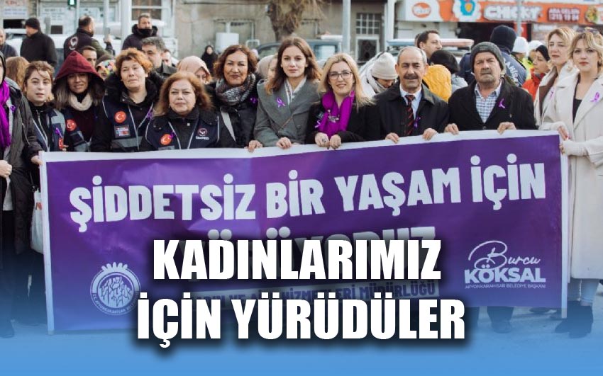 25 Kasım Kadına Yönelik Şiddetle Mücadele Günü Etkinlikleri Büyük İlgi Gördü