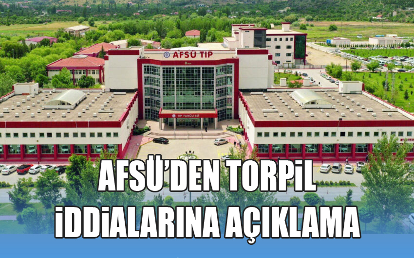 AFSÜ’den torpil iddialarına açıklama!