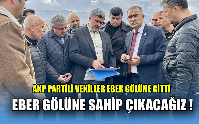 Eber gölüne sahip çıkacağız !