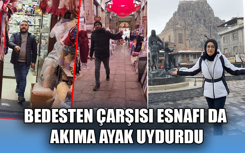 Bedesten Çarşısı Esnafı Da Akıma Ayak Uydurdu