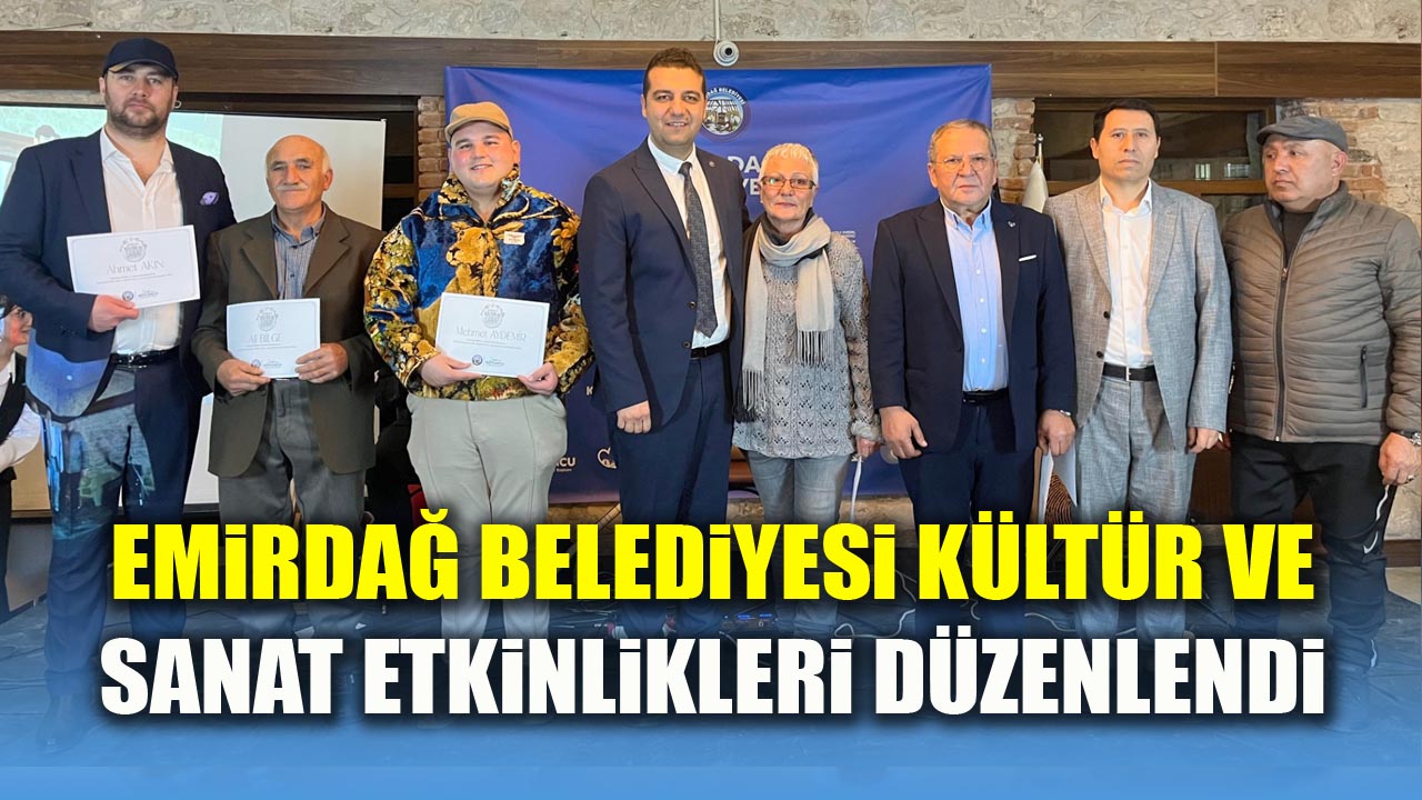 Emirdağ Belediyesi Kültür ve Sanat Etkinlikleri Programı Düzenlendi