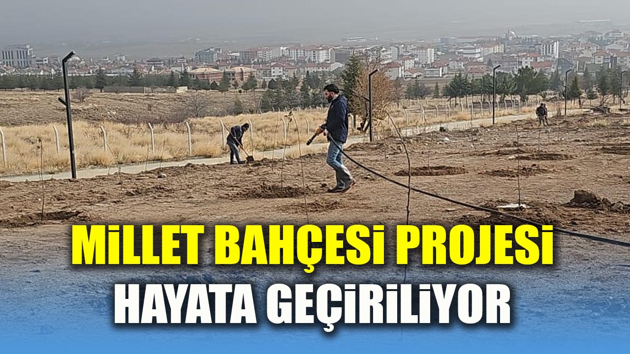 Emirdağ’da Büyük Meyve Bahçesi Projesi Hayata Geçiyor