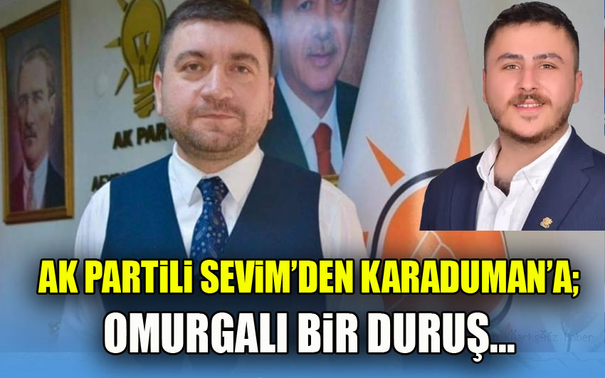 Karaduman’a AK Parti’den tebrik…