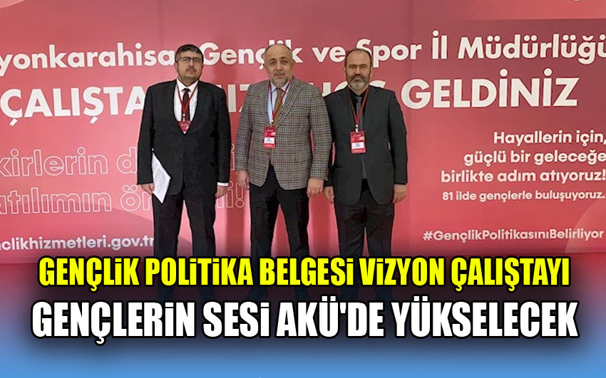 Gençlerin Sesi AKÜ'de Yükselecek