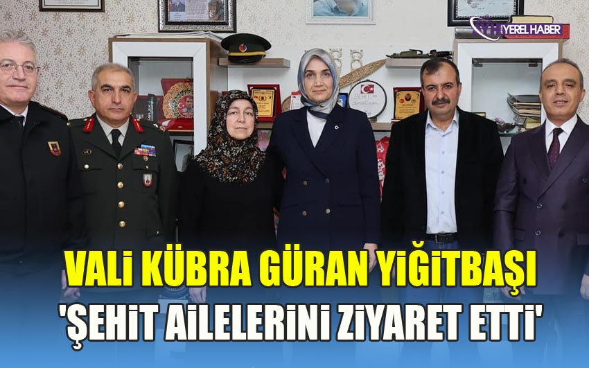 Afyonkarahisar Valisi Yiğitbaşı, Şehit Ailesiyle Ramazan Buluşmasında Bir Araya Geldi