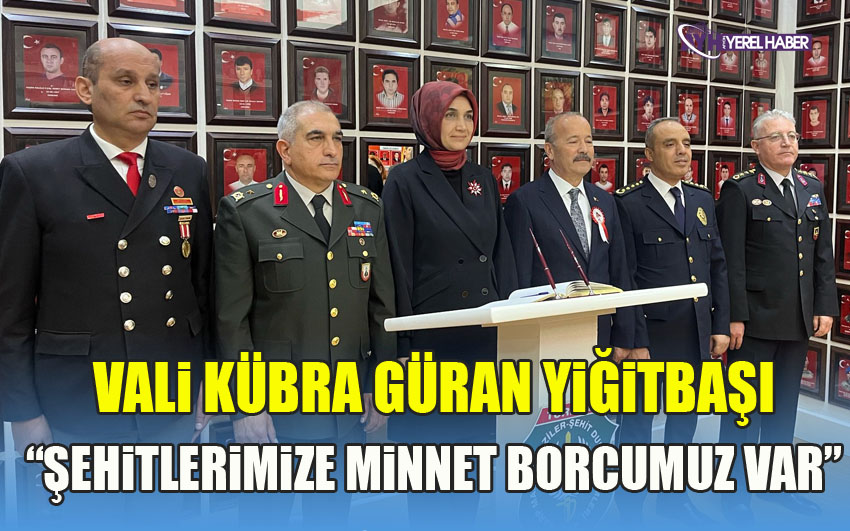 Vali Yiğitbaşı, 18 Mart Şehitleri Anma Günü'nde Şehit Aileleriyle Buluştu