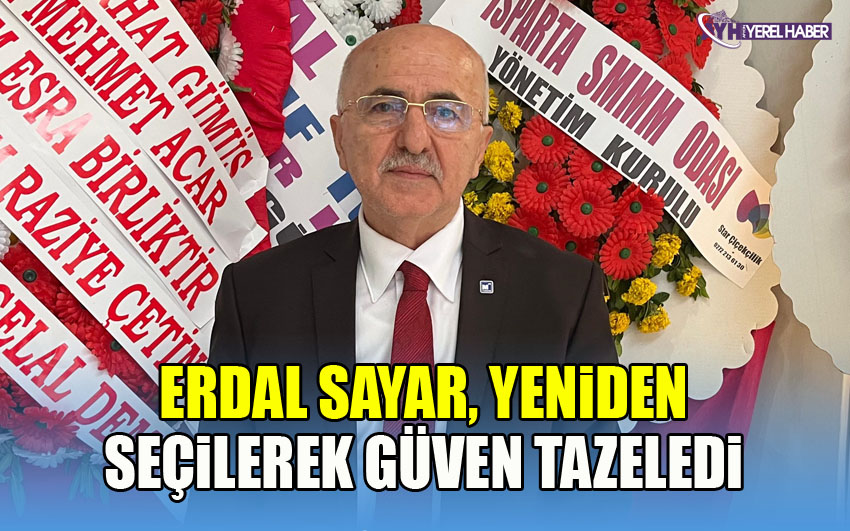 Erdal Sayar, yeniden başkan