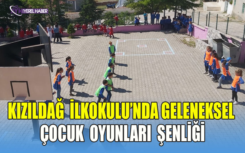 KIZILDAĞ  İLKOKULU’NDA  GELENEKSEL  ÇOCUK  OYUNLARI  ŞENLİĞİ