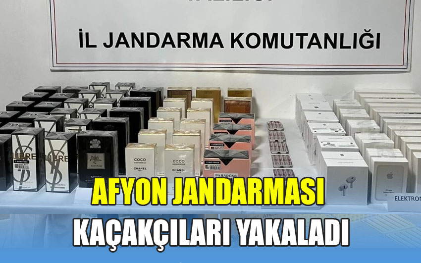 Afyon Jandarması Kaçakçılara göz açtırmıyor