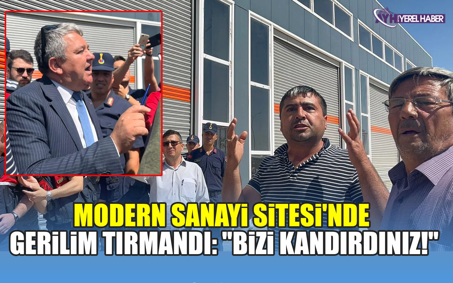 Afyonkarahisar Modern Sanayi Sitesi'nde Gerilim Tırmandı: 