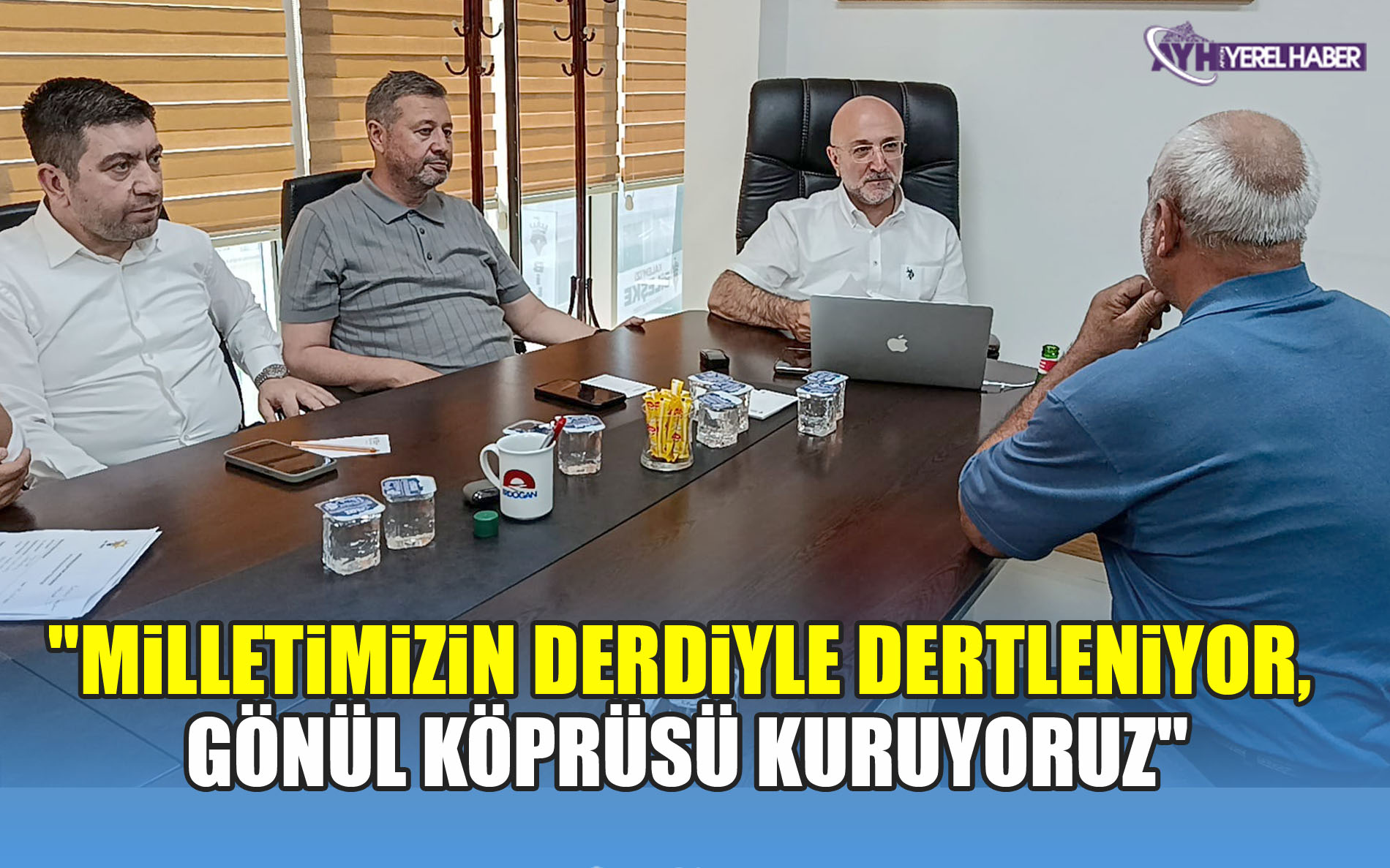 Ak parti'de teşkilat kapısı her zaman vatandaşa açık