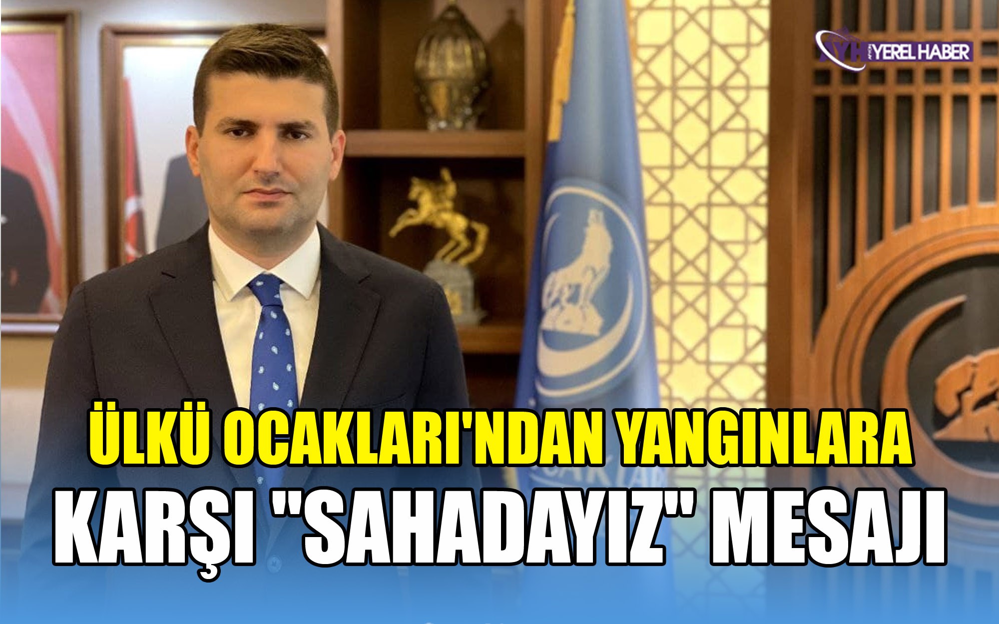 Ülkü Ocakları'ndan Yangınlara Karşı 