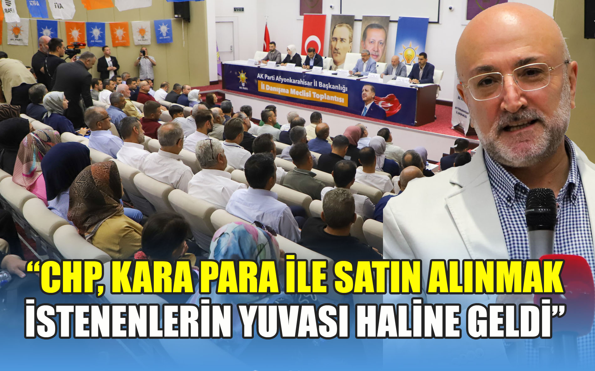 Şahin; Chp, kara para ile satın alınmak istenenlerin yuvası haline geldi