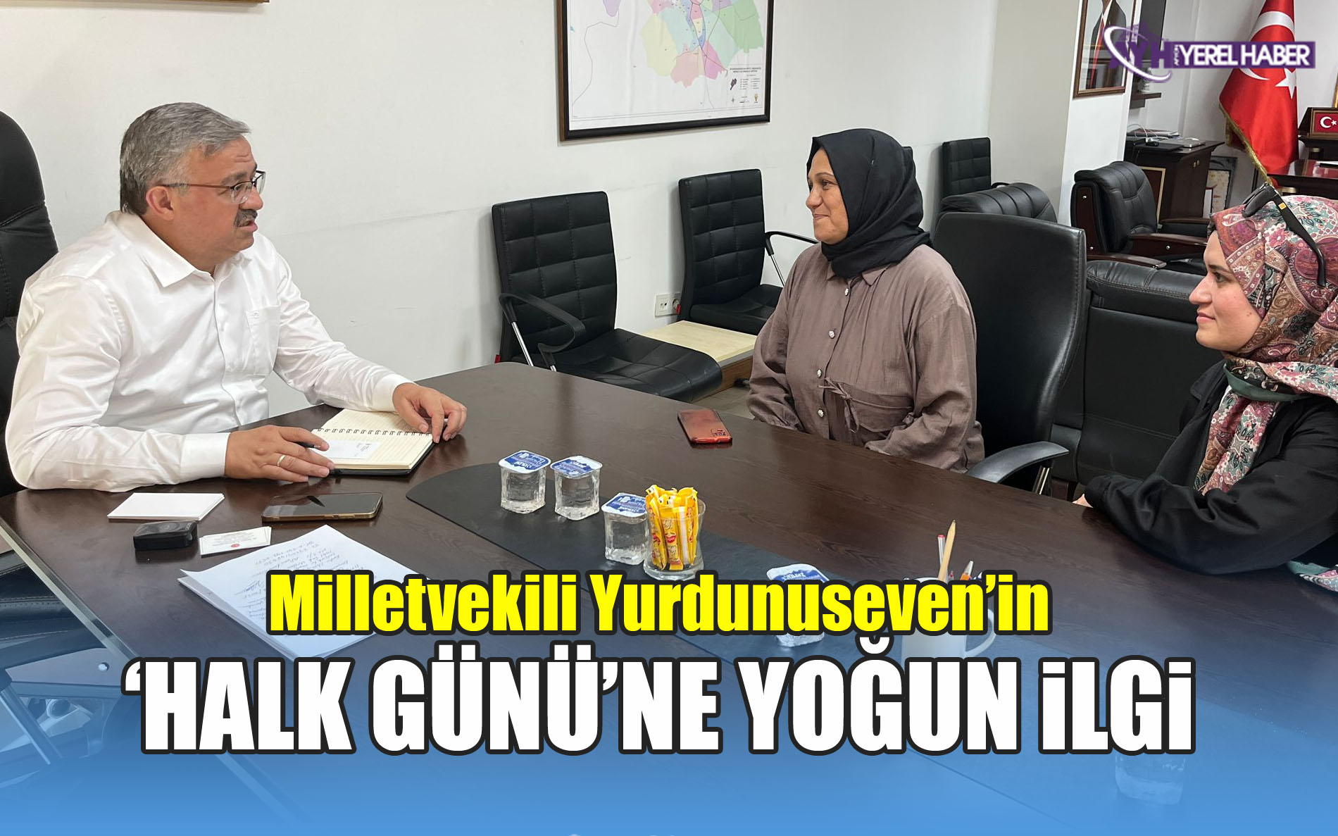 Vatandaş taleplerini Yurdunuseven’e iletti