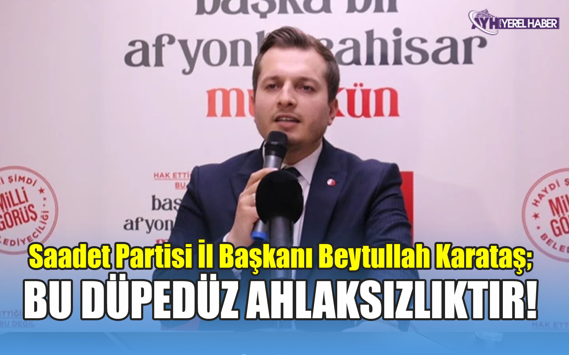 Beytullah Karataş: Bu Düpedüz Ahlaksızlıktır!