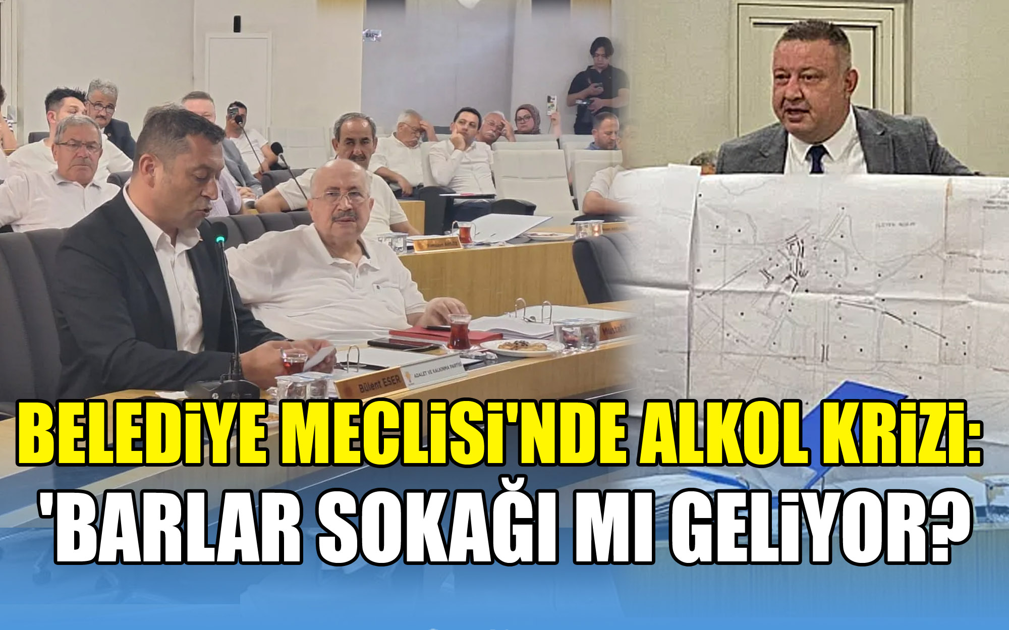 Afyon Belediye Meclisi'nde Alkol Krizi: 'Barlar Sokağı mı Geliyor?