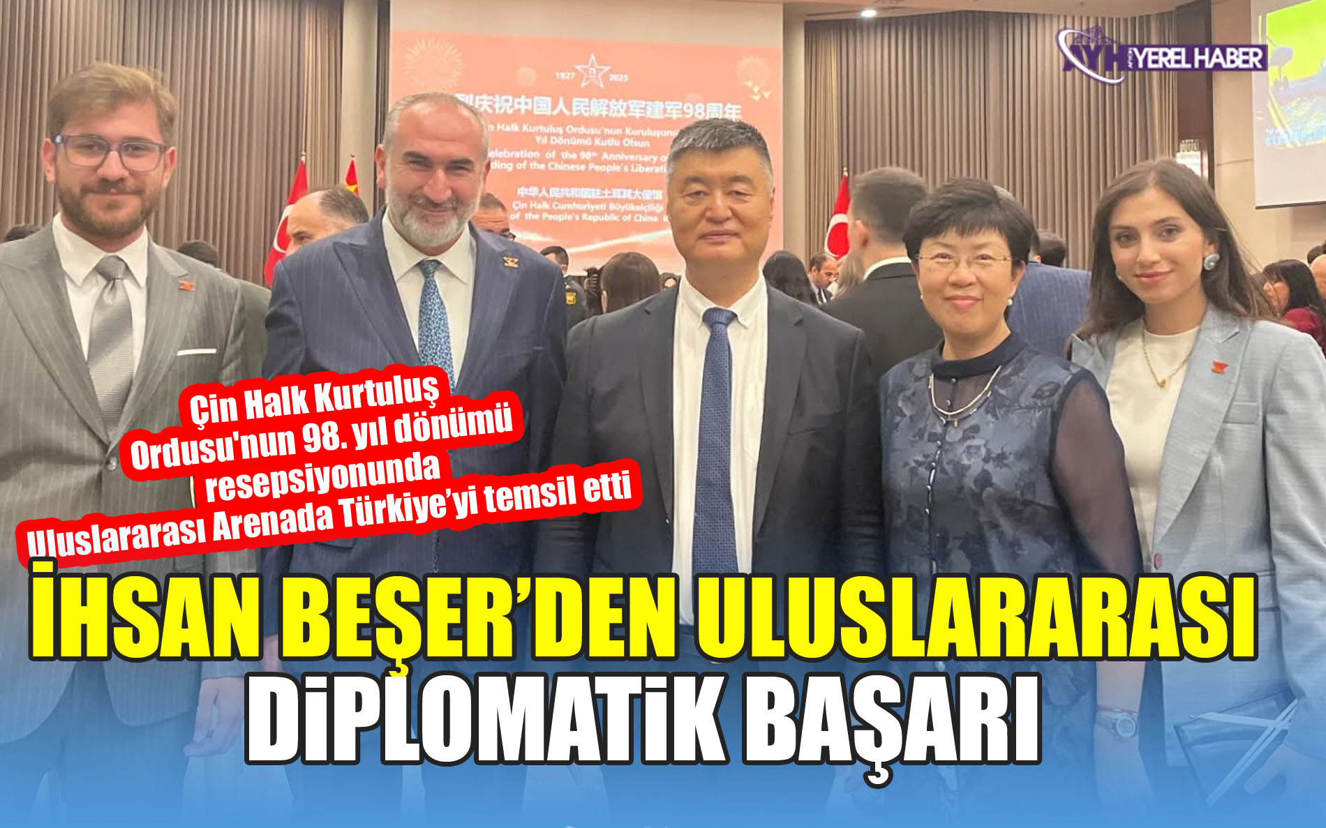 İhsan Beşer’den Uluslararası Diplomasi Hamlesi